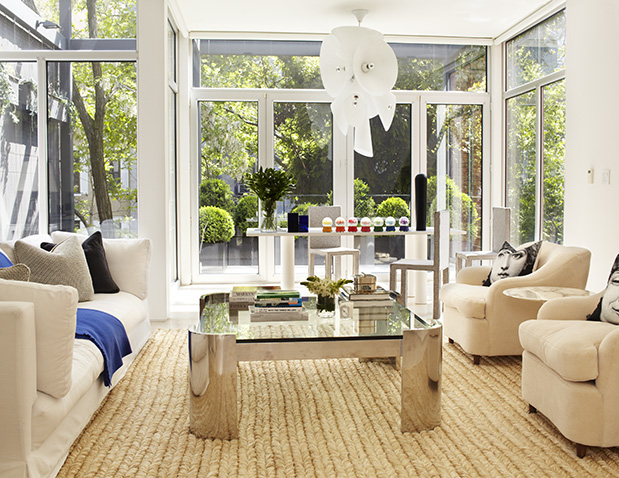 an east side contemporary townhouse, nyc